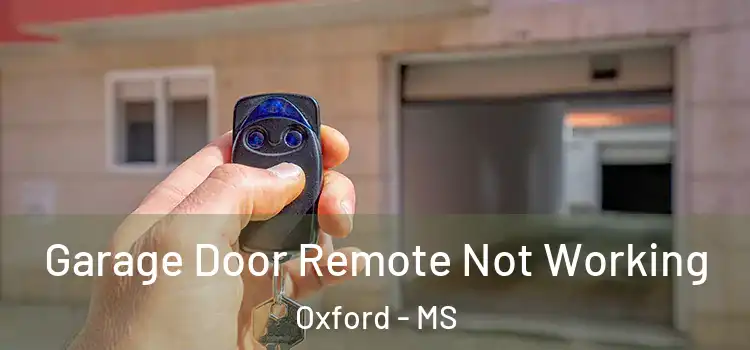  Garage Door Remote Not Working Oxford - MS