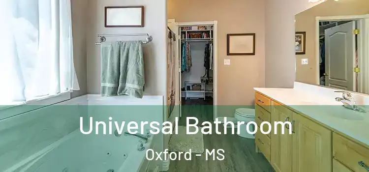  Universal Bathroom Oxford - MS